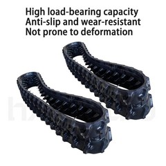 Rubber Tracks with 180*72*37mm Size for Mini Excavator