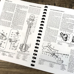 Farmall International Super H Tractor Service Parts Operators Manual Set Repair