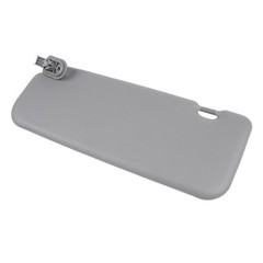 Front Left Driver Side Gray Sun Visor for Hyundai Accent 1E 1.6L GAS DOHC