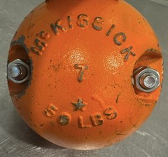 McKissick 7” Split Overhaul Ball 50Lb NEW! FREE SHIPPING!