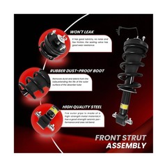 2PCS Pair Front w/Magnetic Strut Shock Assembly Fit for 2015-2020 Cadillac Es…