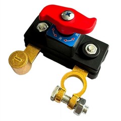 Car Battery Disconnect Isolator Cut Off Switch 12/24V Universal Battery Terminal