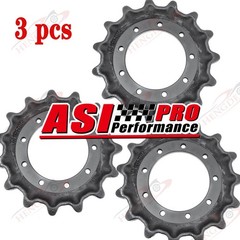 3pcs Drive Sprocket For Kubota SVL75 SVL75C SVL75-2 SVL75-2C SVL65-2 V0511-21110