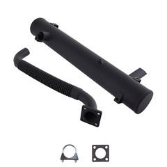 Muffler & Exhaust Pipe Fits For Bobcat 1600 642 643 645 742 743 6514737 6569624