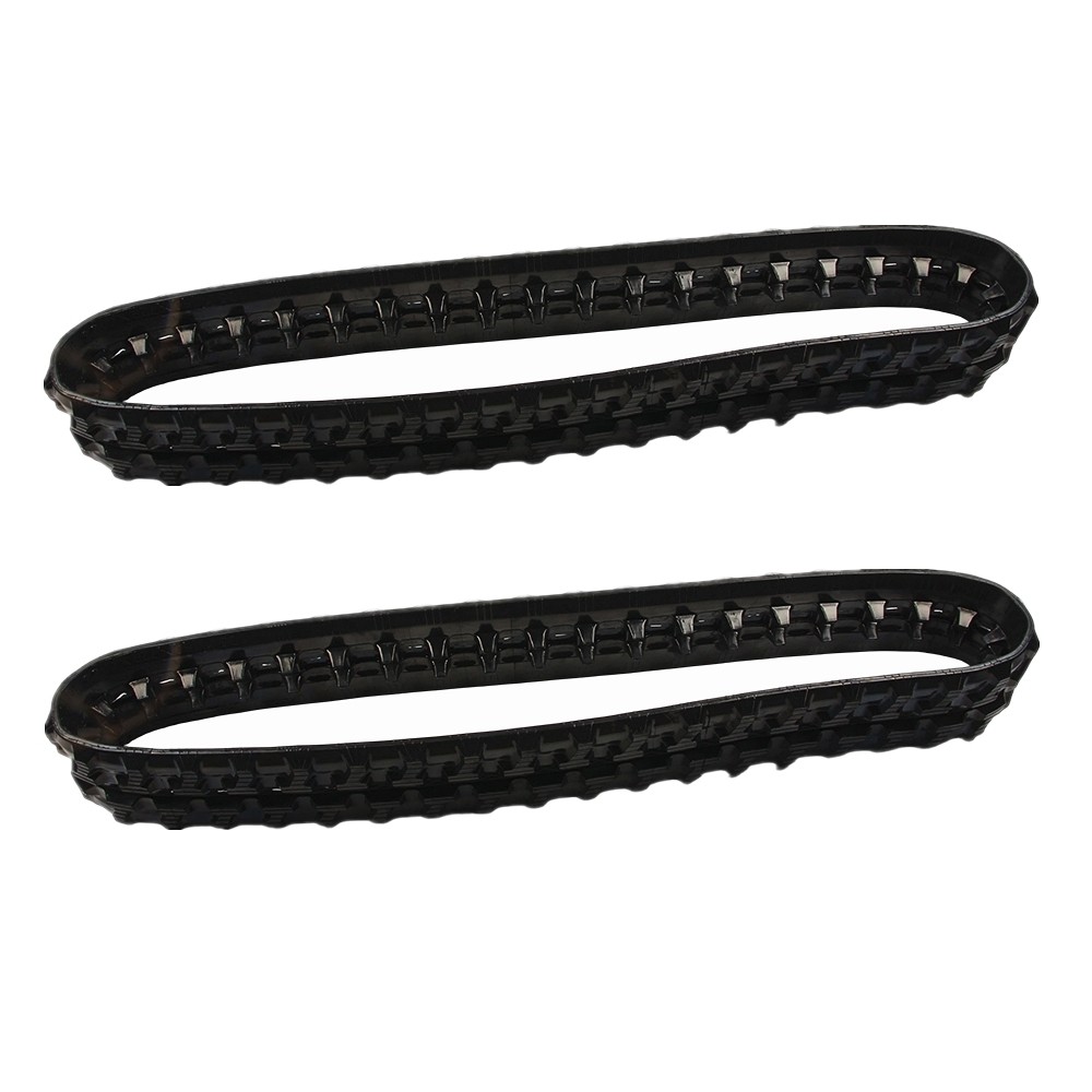 2 Sets For JCB 8008CTS Rubber Track – 180x72x35 – Cross Application Tread New