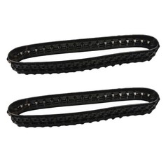 2 Sets For JCB 8008CTS Rubber Track – 180x72x35 – Cross Application Tread New