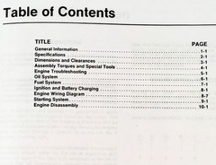Onan P216 P218 P220 P224 Engine Service Repair Manual Overhaul Shop