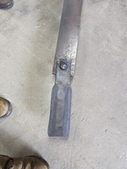 AGT Mower king wolverine 6′ skidsteer brush hog blade Carrier bar parts w blades