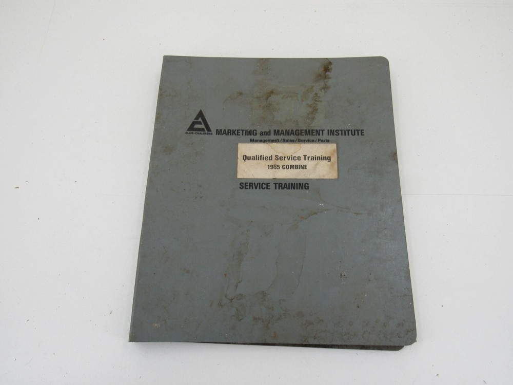 1985 Allis Chalmers Gleaner Combine Service Training Manual Service Update