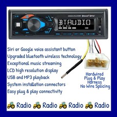 Tractor Radio for New Holland Boomer 37 40 41 45 47 50 55 Farmall 40C 45C 50C 55