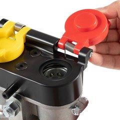 Pioneer 9500-4 Hydraulic Break-Away Coupler Kit Agricultural Tractor Clamp 1/2