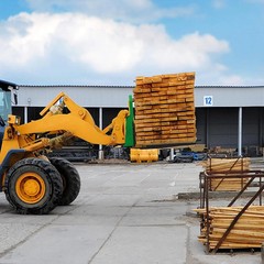 Quick Attach Pallet Fork, 46″Frame 48″ Blades Tractor Loader Attachments