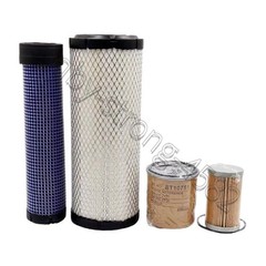 3653390M1 4 Pc. Filter Service Kit Fits Massey Ferguson 1125 1140 1145 1240 1250