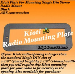 Kioti Tractor Plug & Play Sony Radio AM FM Bluetooth NX RX DK CK Series Cab