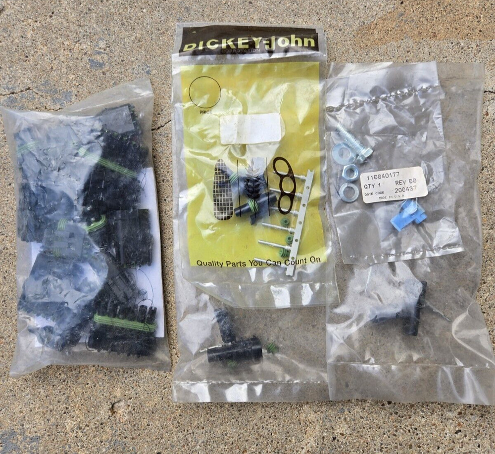 Dickey -john Connector Kit Lot 464211230, 464211090, 110040177
