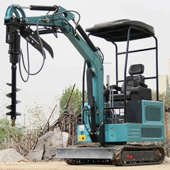 1.8Ton Mini Excavator Pilot System Kubota Hydraulic Digger Water Cooled Engine