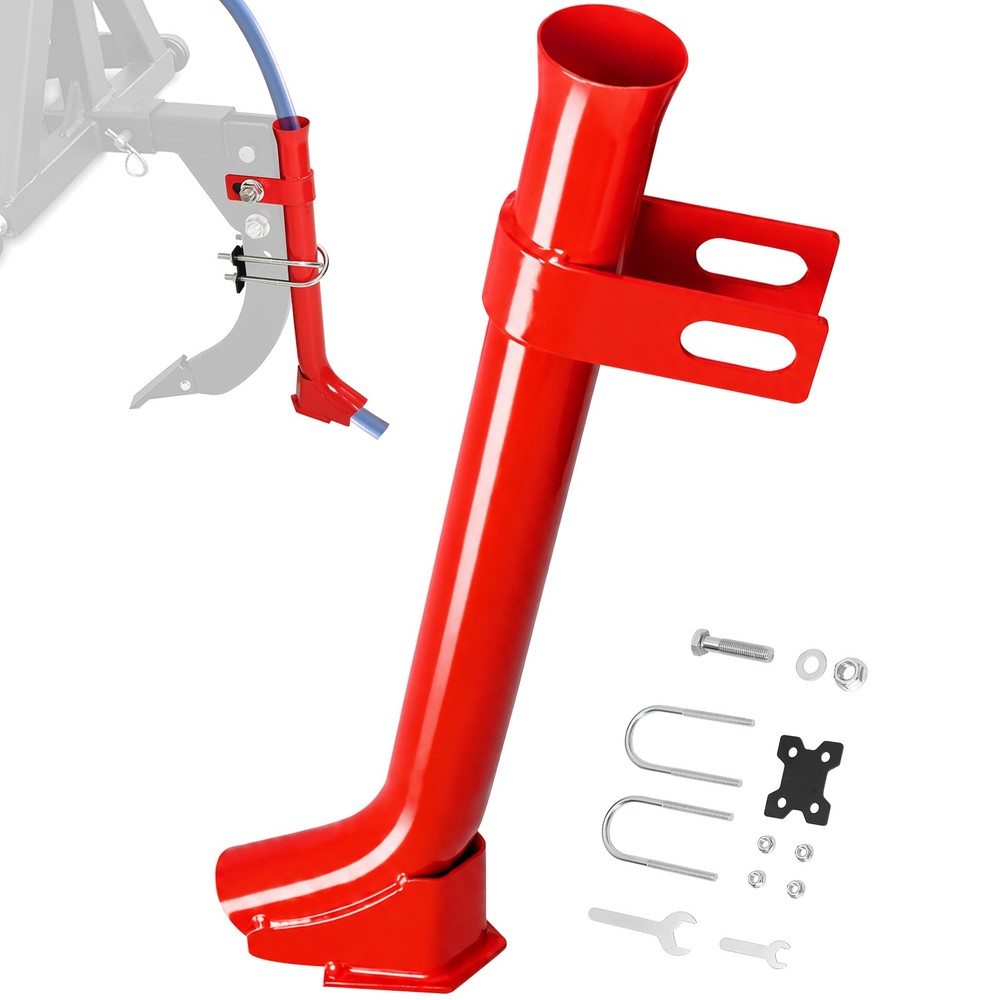 ATV UTV Pipe Layer Attachment for 3-Point Ripper Hitch Lawn Trencher Subsoiler