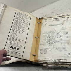 Vintage GM Factory Maintenance Repair Manual Gleco Ingersoll Rand Snap-on