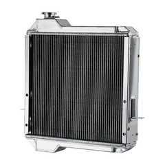 4ROW Radiator Fit Case Backhoe #234876A1 #234876A2 580L 580SL 590SL 584E 585E