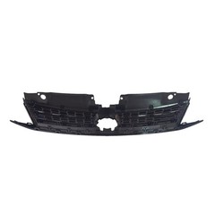 Front Bumper Grille Black Honeycomb Red Trim 2015-2018 VW Jetta GTI
