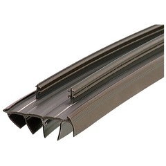 67967 Kerf Style 36 Inch Vinyl Replacement Door Bottom with Vinyl Fins, Brown…