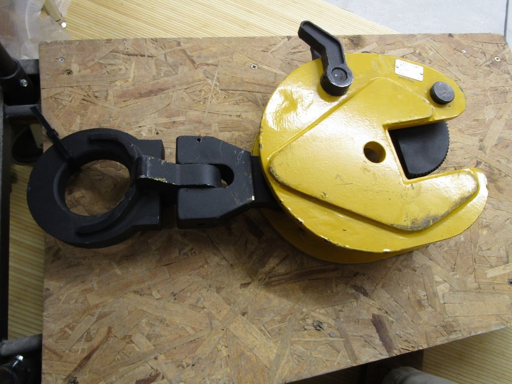 1 – Model CD 10 Ton Vertical Locking Lifting Plate Clamp 20,000 LBS Capacity New