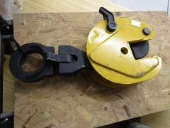 1 – Model CD 10 Ton Vertical Locking Lifting Plate Clamp 20,000 LBS Capacity New
