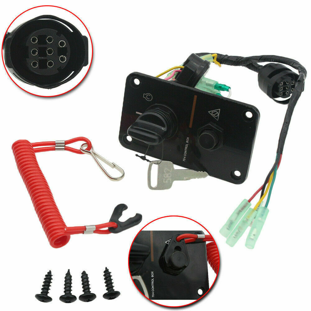 Marine Ignition Switch Panel 704-82570-00 for Yamaha Outboard Remote Control Box