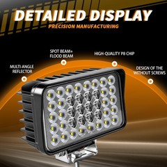 LED Work Lights 12v Flood Lamp pods for Truck, Tractor ,Boat, UTV ,ATV Lighting