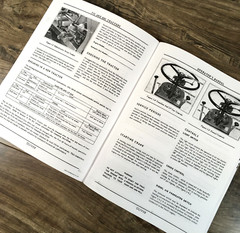 Oliver 770 & 880 Tractor Operators Manual Owners Book Maintenance Adjustments