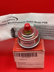 Murphy PSB-75-F15 Pressure Switch Direct Mount 150 PSI Max 05704427 Model PSB