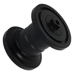 Lower Roller for Yanmar Excavator VIO-25-6-A VIO-27 VIO-35 Black Carbon Steel
