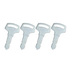 4pcs Ignition Keys 15248-63700 6C040-55432 For Kubota B Series B1700D B2100D