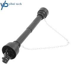 PTO Shaft PTO Driveshaft 1-3/8″ 6 Spline/Round T4 Black 30-39″ for Tractor