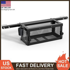 Heavy Duty Tractor Tool Box 23.5”x10”x10” Multi-Function Tractor Accessories