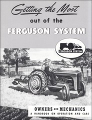 Ford Tractor Ferguson Hitch Implement Manual 2N 9N 8N Plow Disc Harrow