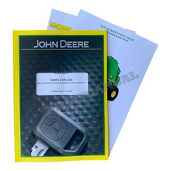 JOHN DEERE 458 STANDARD ROUND BALER PARTS CATALOG MANUAL #3