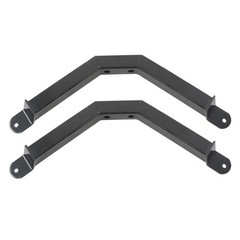 1322-1660lbs Capacity Hydraulic Transmission Jack 2 Stage Adjustable Telescoping
