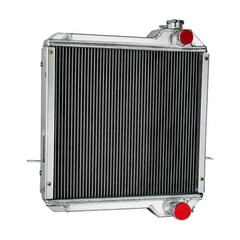 4ROW Radiator Fit Case Backhoe #234876A1 #234876A2 580L 580SL 590SL 584E 585E