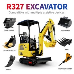 1.8 Ton Mini Excavator Rubber Track with Kubota Diesel With Side Swing Boom USA