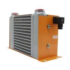 AH0608T-CA For 1-2 Ton Mini Excavators Hydraulic Oil Cooler Air-cooled Radiator