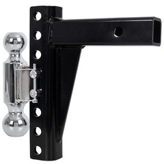 Adjustable Dual Ball Mount 2″ & 2-5/16″ Balls, 12,000 lb & 10,000 lb Towing C…