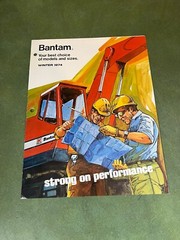 1974 Bantam Excavator Telekrane Teleskoop Full Line Catalog Brochure Koehring