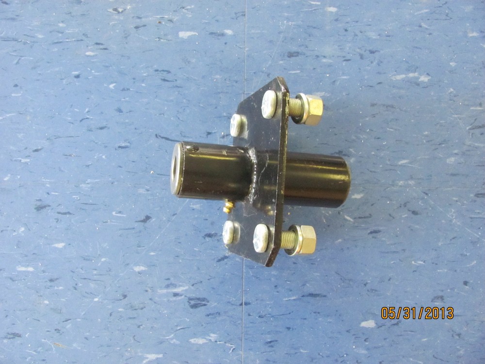 ROTARY CUTTER TAILWHEEL REPLACEMENT HUB, 4 BOLT GREASABLE BUSHING STYLE, 3/4″