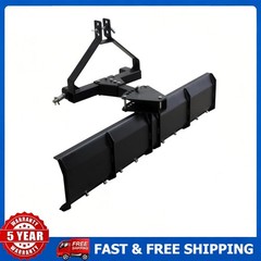 3 Point Rear Grading Blade for Tractor Cat 0 & Cat 1 Scrpaer Steel 52″ Width USA