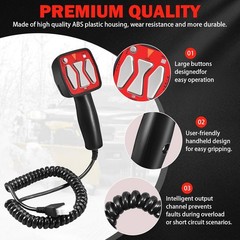 TOVEN-RV Snowplow Handheld Controller Western 56462 for SAM 1306902 for Fisher