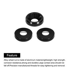 MECCANIXITY M3 Cone Cup Countersunk Washers,Hole Dia 3.1mm/0.12 Aluminum Gaskets