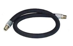 1/2″ x 180″ 2-Wire Hydraulic Hose Assembly Solid & Swivel Fittings 3,000 Max PSI