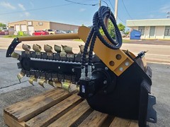 Mini Skid Steer Trencher Ditch Digger Attachment 36″ Depth 6″ Width Toro Dingo