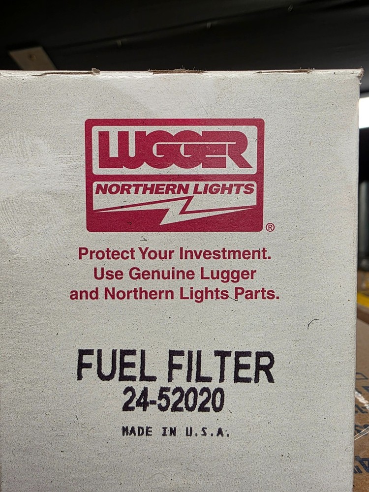 Northern Lights 24-52020 Fuel Filter 4 Micron 130366020 130336020